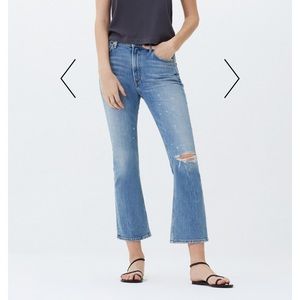 Citizens jeans Demi cropped flare in stargazer